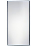 Spegel Slim Alu Svart 40x80